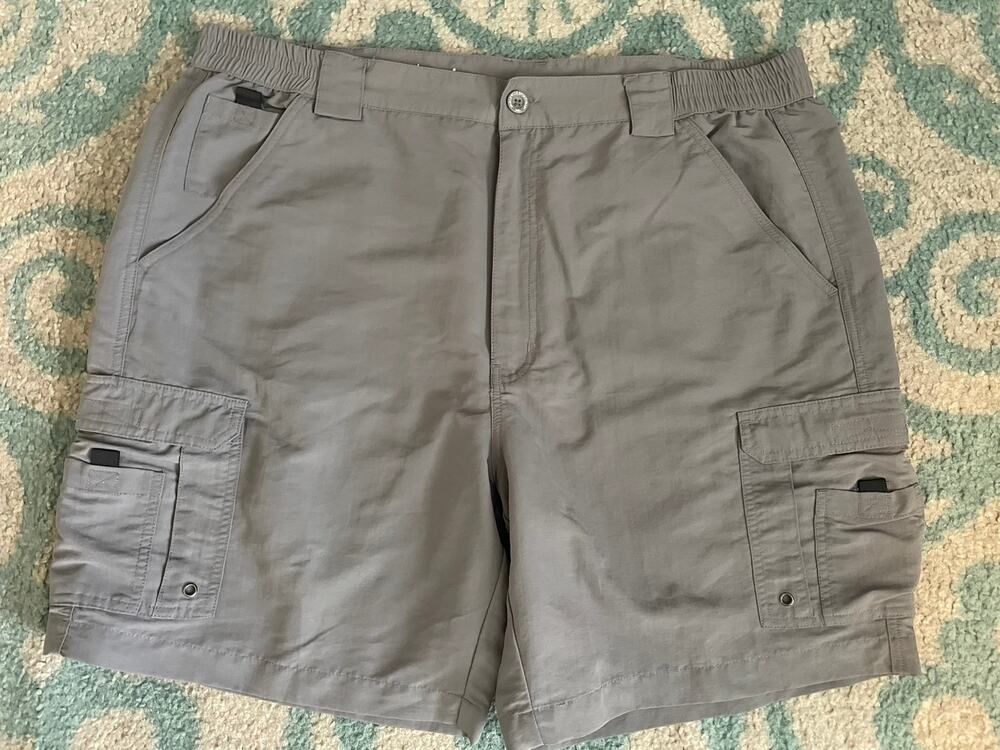Worldwide Sportsman Gray Fishing Short Men's 44